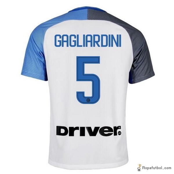 Camiseta Inter de Milán Replica Segunda Ropa Gagliardini 2017/18